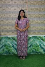 Alpine KURTHI Style Nighties| FancySleeve | Zipless Model | Updated Collection's for Stylish Women MKA (H/S)