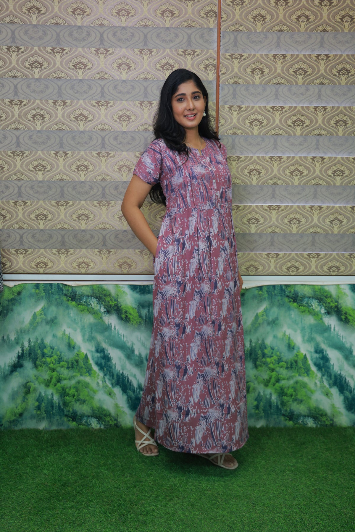 Alpine KURTHI Style Nighties| FancySleeve | Zipless Model | Updated Collection's for Stylish Women MKA (H/S)