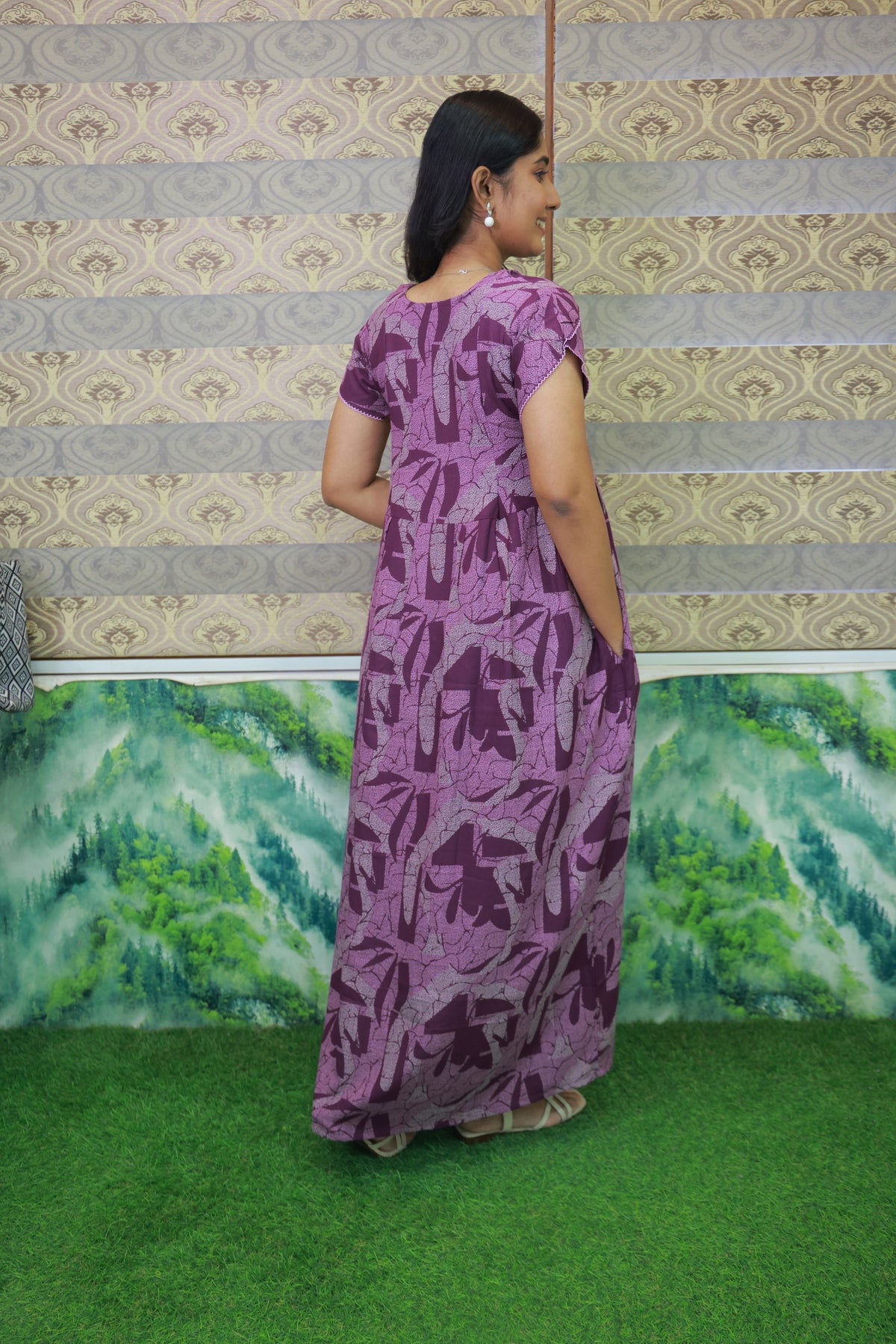 Alpine KURTHI Style Nighties| FancySleeve | Zipless Model | Updated Collection's for Stylish Women MKA (H/S)