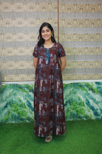 Alpine KURTHI Style Nighties| FancySleeve | Zipless Model | Updated Collection's for Stylish Women MKA (H/S)