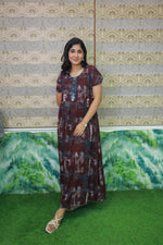 Alpine KURTHI Style Nighties| FancySleeve | Zipless Model | Updated Collection's for Stylish Women MKA (H/S)