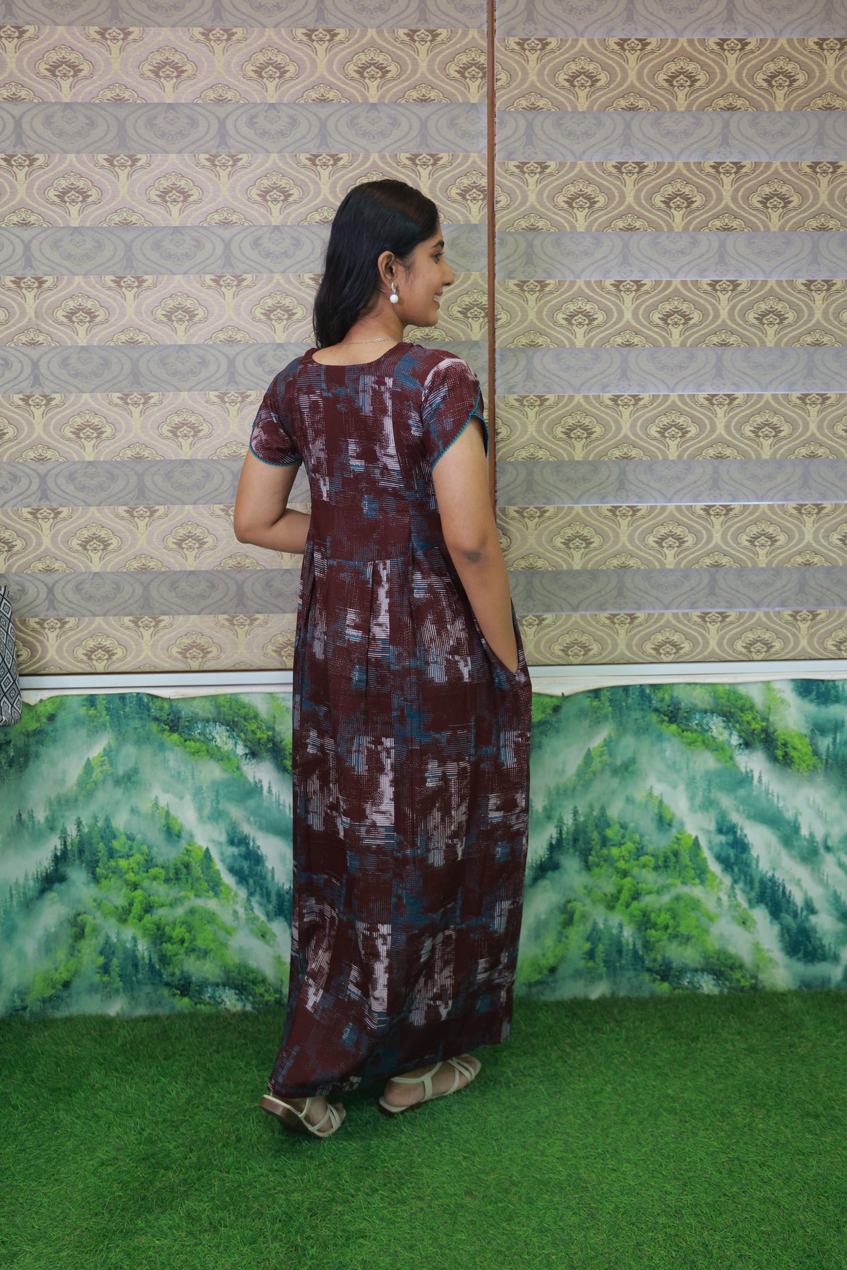 Alpine KURTHI Style Nighties| FancySleeve | Zipless Model | Updated Collection's for Stylish Women MKA (H/S)