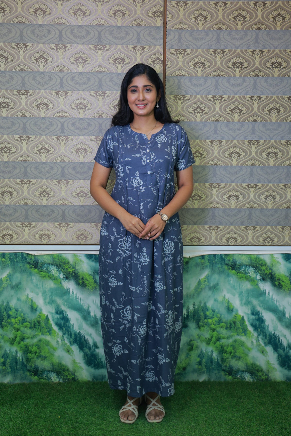 Alpine KURTHI Style Nighties| FancySleeve | Zipless Model | Updated Collection's for Stylish Women MKA (H/S)