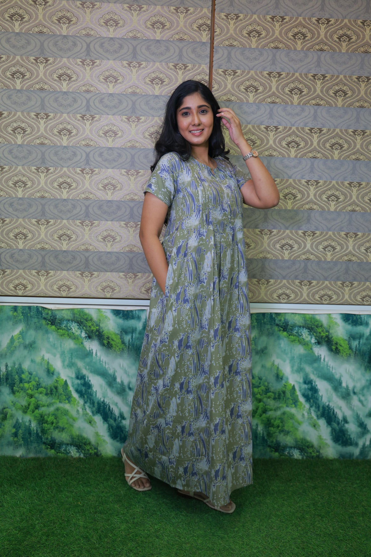 Alpine KURTHI Style Nighties| FancySleeve | Zipless Model | Updated Collection's for Stylish Women MKA (H/S)