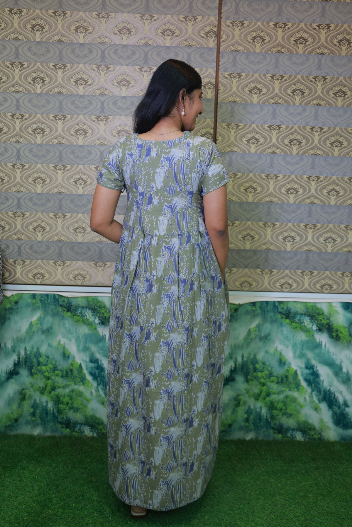 Alpine KURTHI Style Nighties| FancySleeve | Zipless Model | Updated Collection's for Stylish Women MKA (H/S)