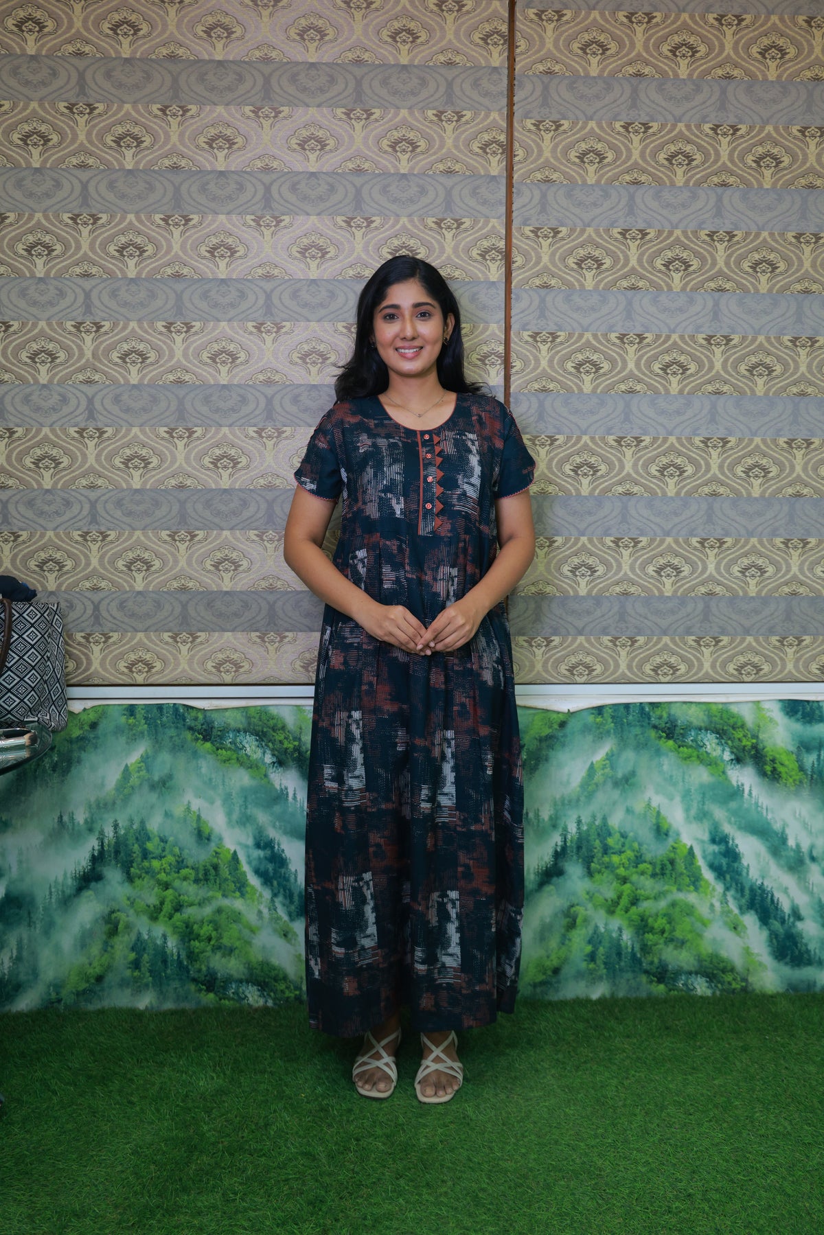 Alpine KURTHI Style Nighties| FancySleeve | Zipless Model | Updated Collection's for Stylish Women MKA (H/S)