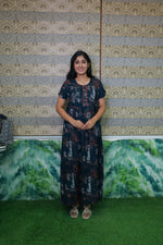 Alpine KURTHI Style Nighties| FancySleeve | Zipless Model | Updated Collection's for Stylish Women MKA (H/S)