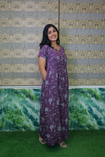 Alpine KURTHI Style Nighties| FancySleeve | Zipless Model | Updated Collection's for Stylish Women MKA (H/S)