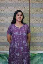 Alpine KURTHI Style Nighties| FancySleeve | Zipless Model | Updated Collection's for Stylish Women MKA (H/S)