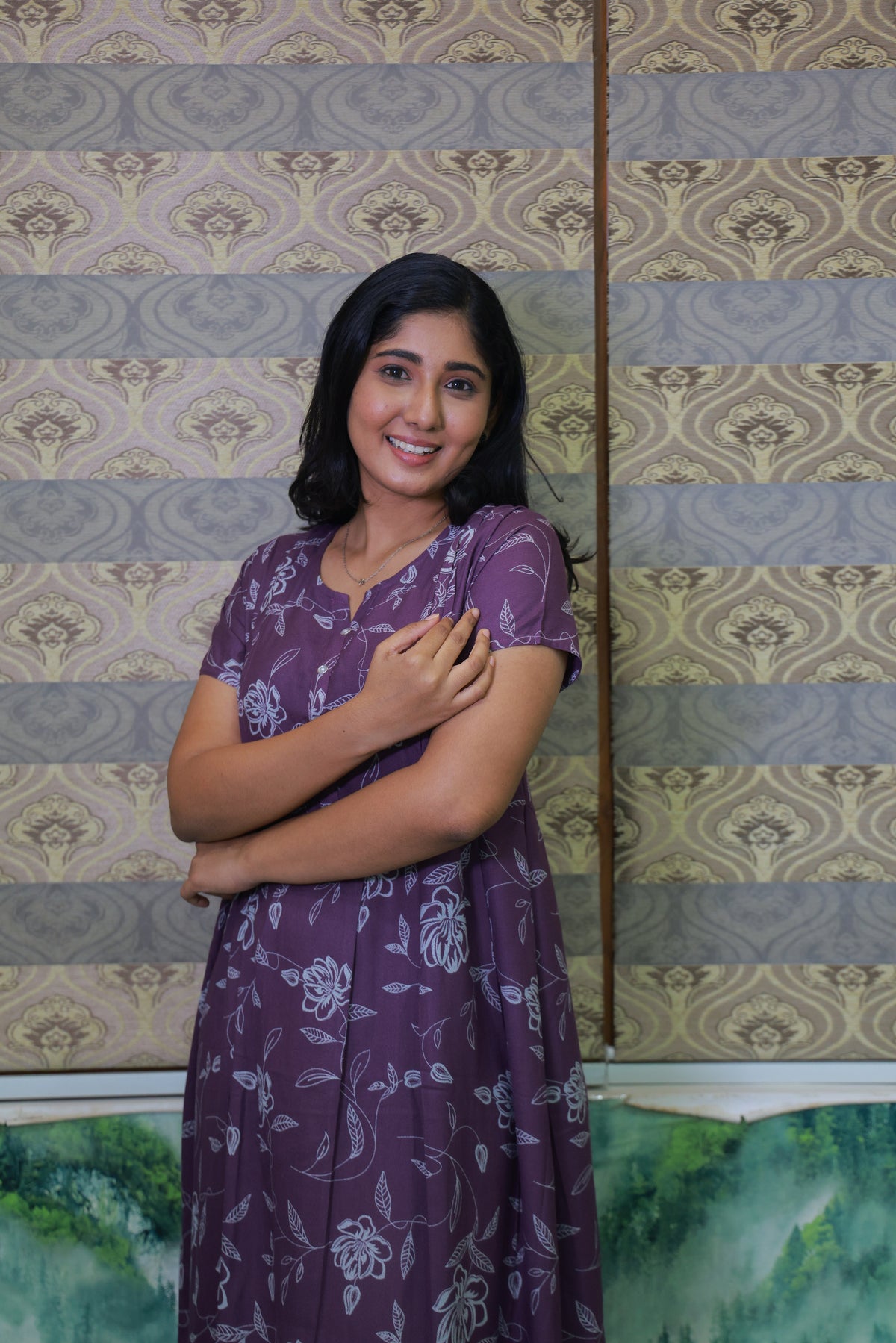 Alpine KURTHI Style Nighties| FancySleeve | Zipless Model | Updated Collection's for Stylish Women MKA (H/S)