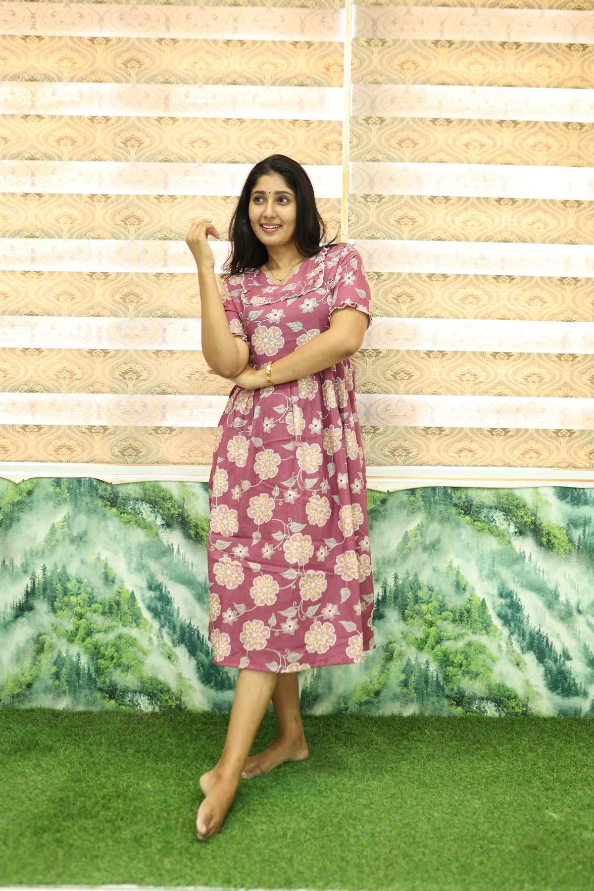 Full Frock Model Nighties Online