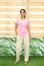 Mangai New Premium Cotton Knitted Pyjama Set Night Suits | Summer Special Arrivals Top & Bottom Set | Soft & Smooth Nightwear a Trendy Women's (PYJAMA SET)