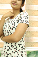 Mangai New Premium Cotton Knitted Pyjama Set Night Suits | Summer Special Arrivals Top & Bottom Set | Soft & Smooth Nightwear a Trendy Women's (PYJAMA SET)