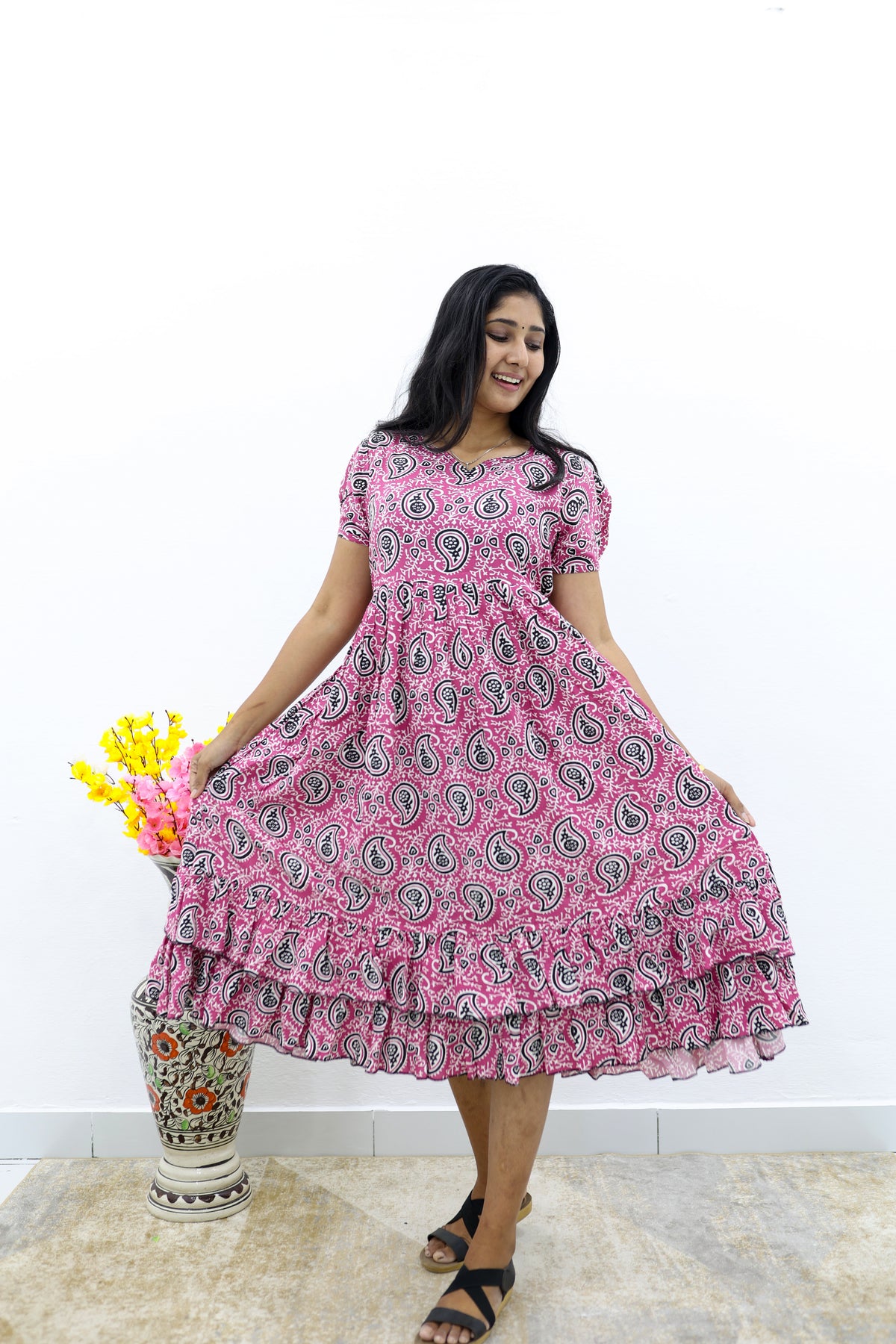 Full Frock Model Nighties Online