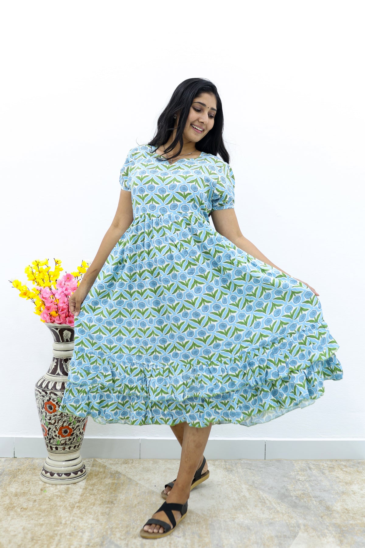 Full Frock Model Nighties Online