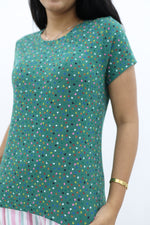 Mangai New Premium Cotton Knitted Pyjama Set Night Suits | Summer Special Arrivals Top & Bottom Set | Soft & Smooth Nightwear a Trendy Women's (PYJAMA SET)