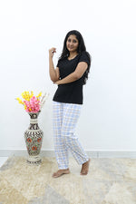 Mangai New Premium Cotton Knitted Pyjama Set Night Suits | Summer Special Arrivals Top & Bottom Set | Soft & Smooth Nightwear a Trendy Women's (PYJAMA SET)