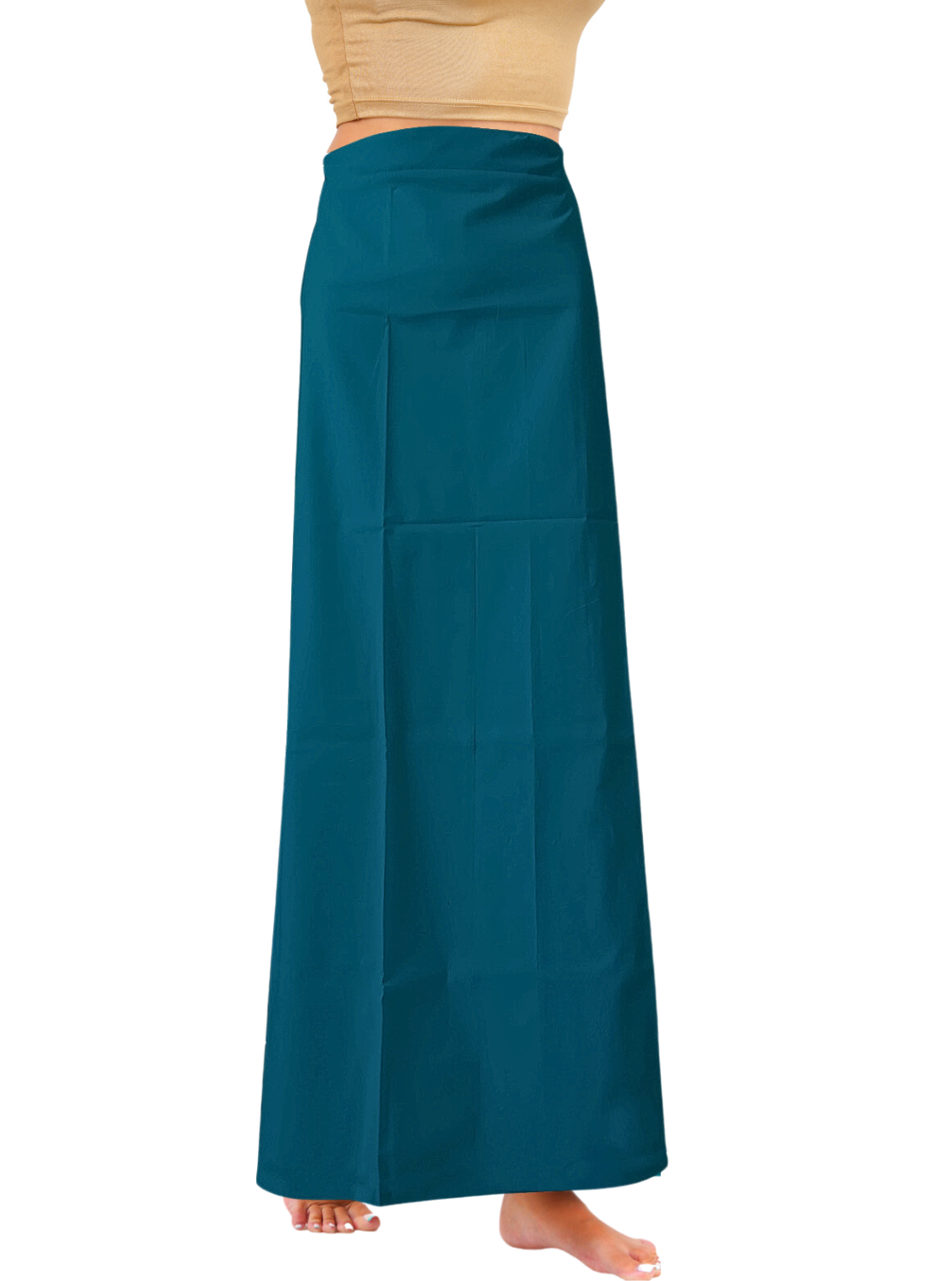 MANGAI Premium Elegant Cotton Petticoats - 8 Part | Matched Drawstring | Transitional & Comfortable, Multiple Colours | Premium Branded Women's Cotton Embroidery Petticoats (EGT-PC)