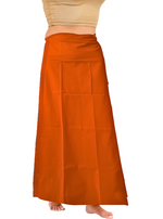 MANGAI Premium Superior Cotton Petticoats - 6 Part | Matched Drawstring | Transitional & Comfortable, Multiple Colours | Premium Branded Women's Cotton Embroidery Petticoats (SUP-PC)