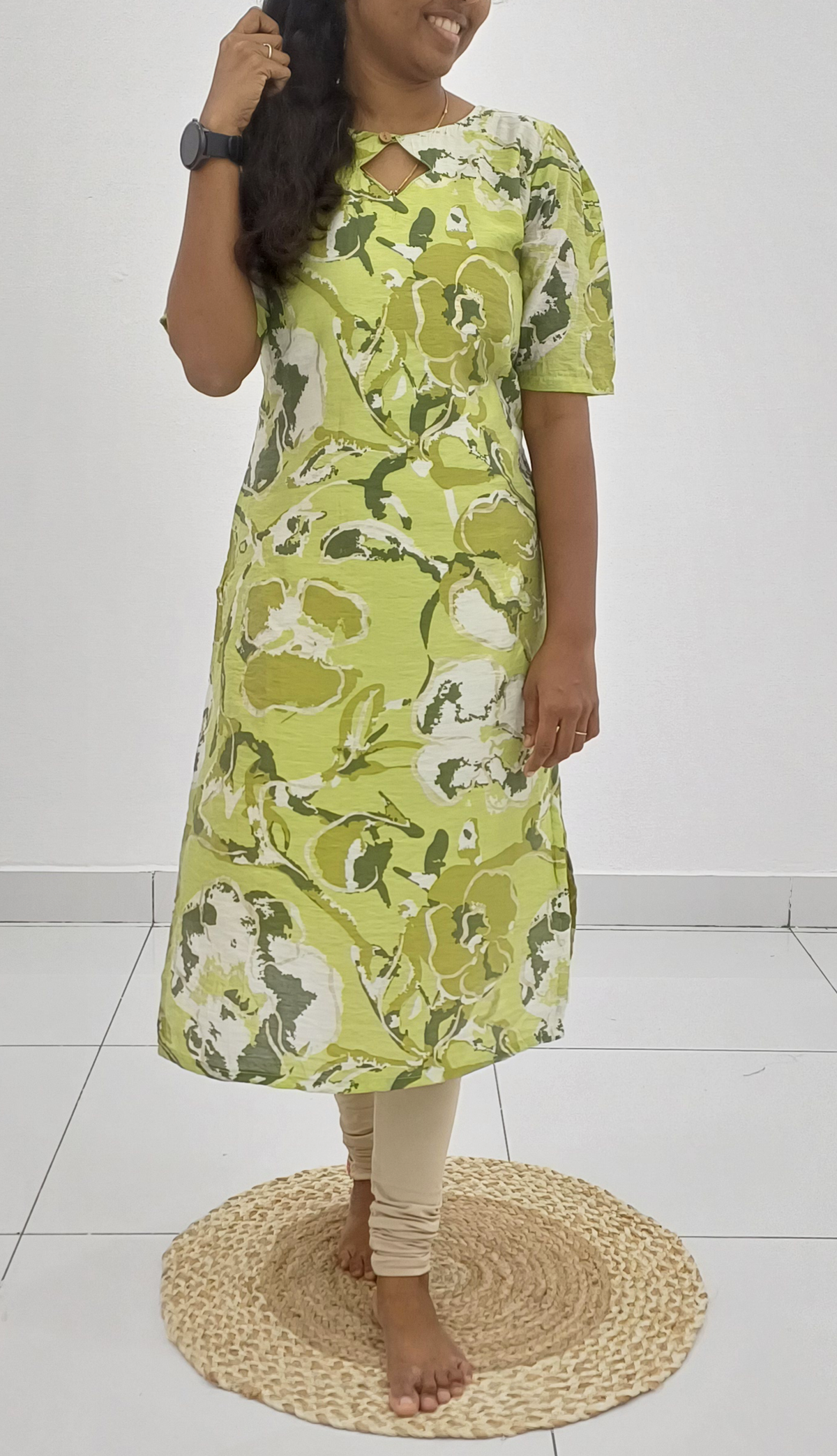 Fresh Arrivals Cotton Stylish Kurthi's | Updated Collection for Trendy Design's| Fancy Neck| High Quality Cotton Kurthi's for Trendy Women's (VRNM)