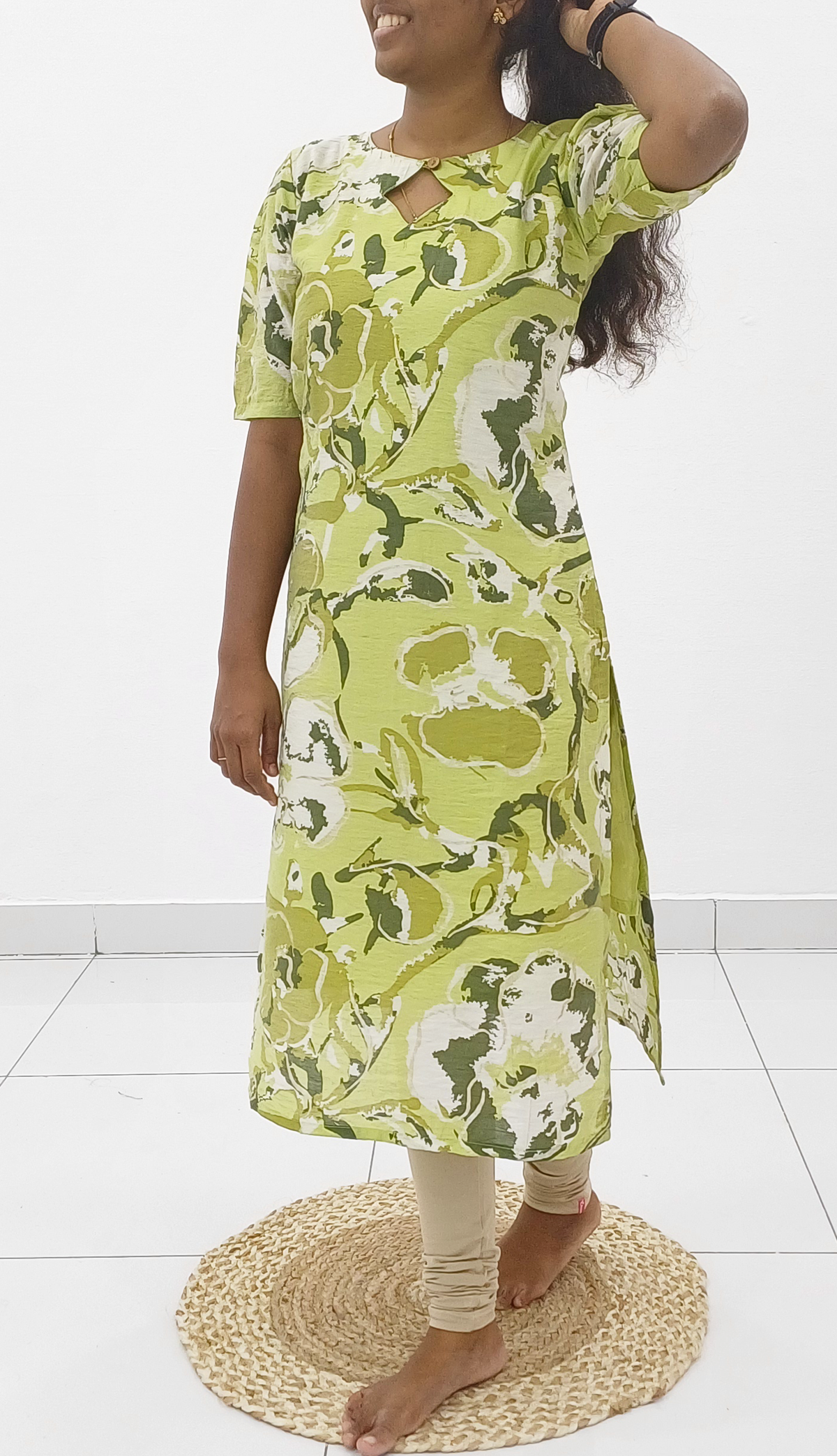 Fresh Arrivals Cotton Stylish Kurthi's | Updated Collection for Trendy Design's| Fancy Neck| High Quality Cotton Kurthi's for Trendy Women's (VRNM)