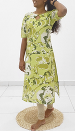 Fresh Arrivals Cotton Stylish Kurthi's | Updated Collection for Trendy Design's| Fancy Neck| High Quality Cotton Kurthi's for Trendy Women's (VRNM)