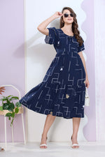 Imported Rayon MAXI FROCK Model Nighties | Fancy Petal Sleeve | Fancy Neck & Side Pocket | Pleated Frock MAXI Style | Trendy Collection's for Stylish Women & Teenage Girl (IRM)