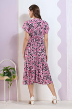 Imported Rayon MAXI FROCK Model Nighties | Fancy Petal Sleeve | Fancy Neck & Side Pocket | Pleated Frock MAXI Style | Trendy Collection's for Stylish Women & Teenage Girl (IRM)