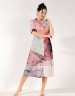 MANGAI Premium Rayon Collar MAXI Nighty for Women | Long Sleeve Stylish Nightwear for Women and Teenager | Perfect Stylish Nightwear (CM)