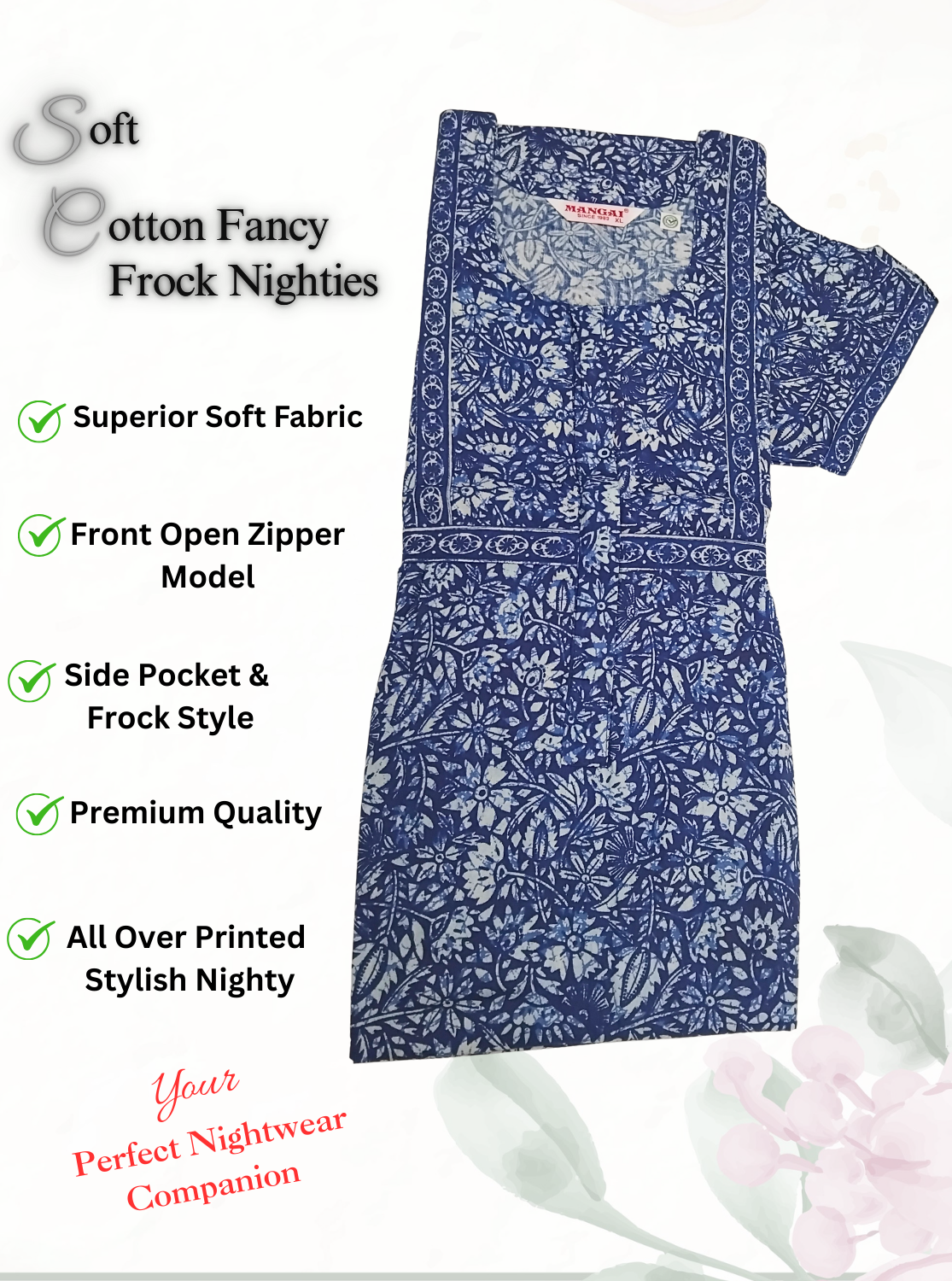 Cotton FROCK Model Casual Wear Nighties | Stylish Pleated Frock Style | Multipurpose Nighties | Pregnancy Wear | Pleated Model | Stylish Nighties for Stylish Women (PWC)