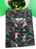 MANGAI New Regular Fit Cotton Printed Nighties - All Over Printed Stylish Nightwear for Stylish Women | Side Cut Pocket | Beautiful Nighties for Stylish Women's | Colourful Printed Cotton Nighties (HCC)