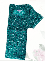 MANGAI New Regular Fit Cotton Printed Nighties - All Over Printed Stylish Nightwear for Stylish Women | Side Cut Pocket | Beautiful Nighties for Stylish Women's | Colourful Printed Cotton Nighties (ATR)