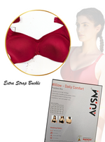 AUSM Willow - Padded Brassiere | Moulded Cup for High Coverage | Soft Padded for Superior Comfort | Suitable for T-Shirt & Western Wear (WILLOW)