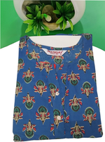 Cotton Gathering Frock for Summer Arrivals | Side Pocket | Elegant Casual Night Wear for Trendy Women's (FKC)