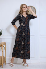 Alpine KURTI Style | Beautiful Stylish KURTI Model | Long 3/4 Sleeve & Side Pocket | Fresh Collection's for Stylish Women's (AK-3/4)