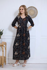 Alpine KURTI Style | Beautiful Stylish KURTI Model | Long 3/4 Sleeve & Side Pocket | Fresh Collection's for Stylish Women's (AK-3/4)