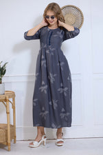 Alpine KURTI Style | Beautiful Stylish KURTI Model | Long 3/4 Sleeve & Side Pocket | Fresh Collection's for Stylish Women's (AK-3/4)