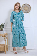 Alpine KURTI Style | Beautiful Stylish KURTI Model | Long 3/4 Sleeve & Side Pocket | Fresh Collection's for Stylish Women's (AK-3/4)