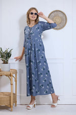 Alpine KURTI Style | Beautiful Stylish KURTI Model | Long 3/4 Sleeve & Side Pocket | Fresh Collection's for Stylish Women's (AK-3/4)