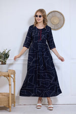 Alpine KURTI Style | Beautiful Stylish KURTI Model | Long 3/4 Sleeve & Side Pocket | Fresh Collection's for Stylish Women's (AK-3/4)