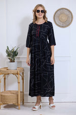 Alpine KURTI Style | Beautiful Stylish KURTI Model | Long 3/4 Sleeve & Side Pocket | Fresh Collection's for Stylish Women's (AK-3/4)