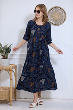 Alpine KURTI Style | Beautiful Stylish KURTI Model | Long 3/4 Sleeve & Side Pocket | Fresh Collection's for Stylish Women's (AK-3/4)