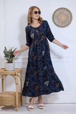 Alpine KURTI Style | Beautiful Stylish KURTI Model | Long 3/4 Sleeve & Side Pocket | Fresh Collection's for Stylish Women's (AK-3/4)