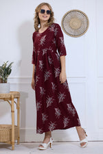 Alpine KURTI Style | Beautiful Stylish KURTI Model | Long 3/4 Sleeve & Side Pocket | Fresh Collection's for Stylish Women's (AK-3/4)