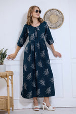 Alpine KURTI Style | Beautiful Stylish KURTI Model | Long 3/4 Sleeve & Side Pocket | Fresh Collection's for Stylish Women's (AK-3/4)