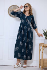 Alpine KURTI Style | Beautiful Stylish KURTI Model | Long 3/4 Sleeve & Side Pocket | Fresh Collection's for Stylish Women's (AK-3/4)