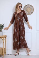 Alpine KURTI Style | Beautiful Stylish KURTI Model | Long 3/4 Sleeve & Side Pocket | Fresh Collection's for Stylish Women's (AK-3/4)