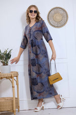 Alpine KURTI Style | Beautiful Stylish KURTI Model | Long 3/4 Sleeve & Side Pocket | Fresh Collection's for Stylish Women's (AK-3/4)