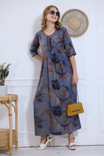 Alpine KURTI Style | Beautiful Stylish KURTI Model | Long 3/4 Sleeve & Side Pocket | Fresh Collection's for Stylish Women's (AK-3/4)