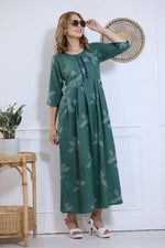 Alpine KURTI Style | Beautiful Stylish KURTI Model | Long 3/4 Sleeve & Side Pocket | Fresh Collection's for Stylish Women's (AK-3/4)